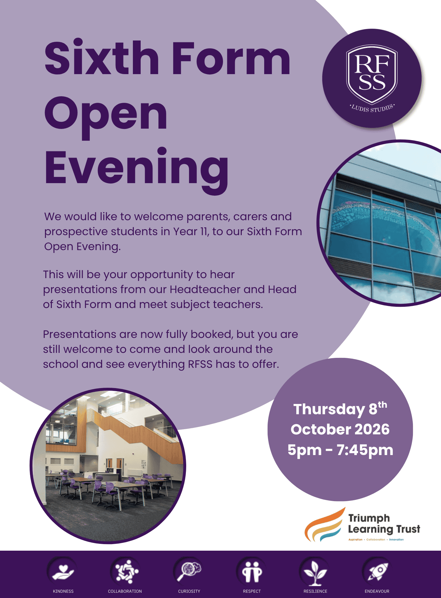 Sixth Form Open Evening
